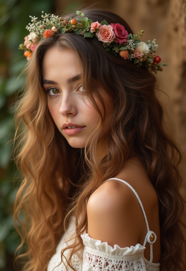 21 Layered Curly Hairstyles That Will Transform Your Look Instantly! - 10. Boho Layers