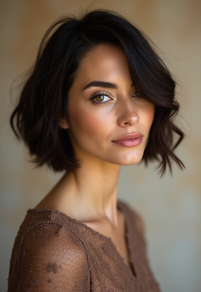 21 Stunning Bob Haircuts for Women That Will Turn Heads! - 20. Bob with a Side Part